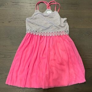 Girls dress - tulle bottom sz 14/16 NWT